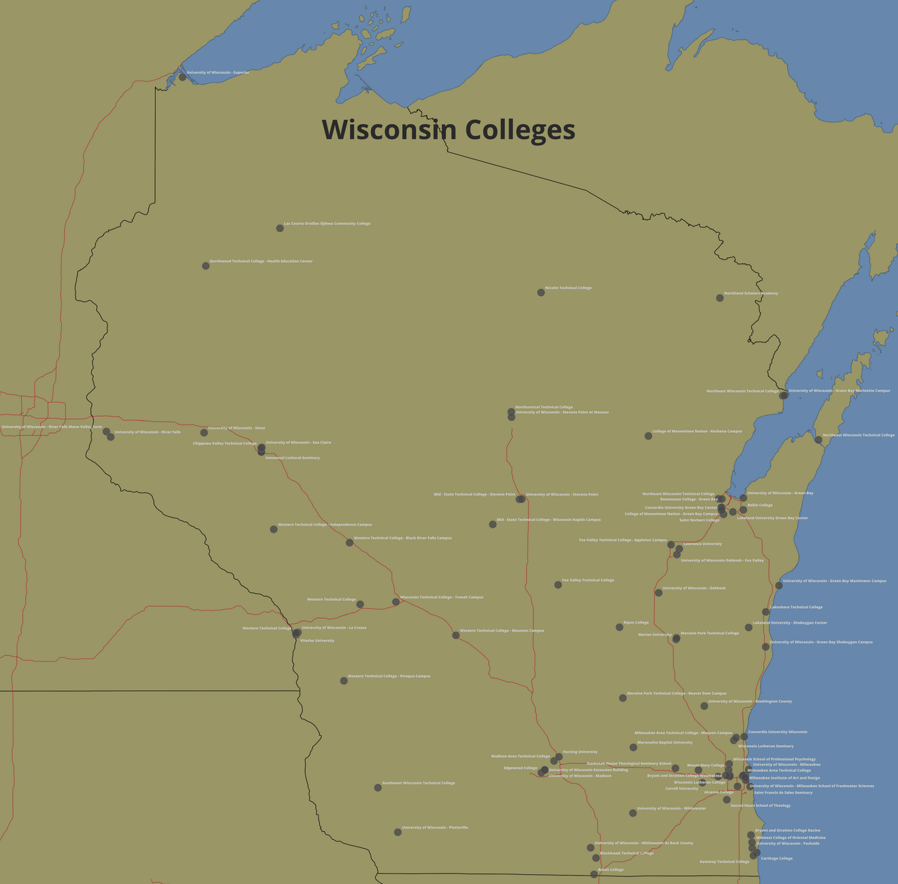 Bellin College campus