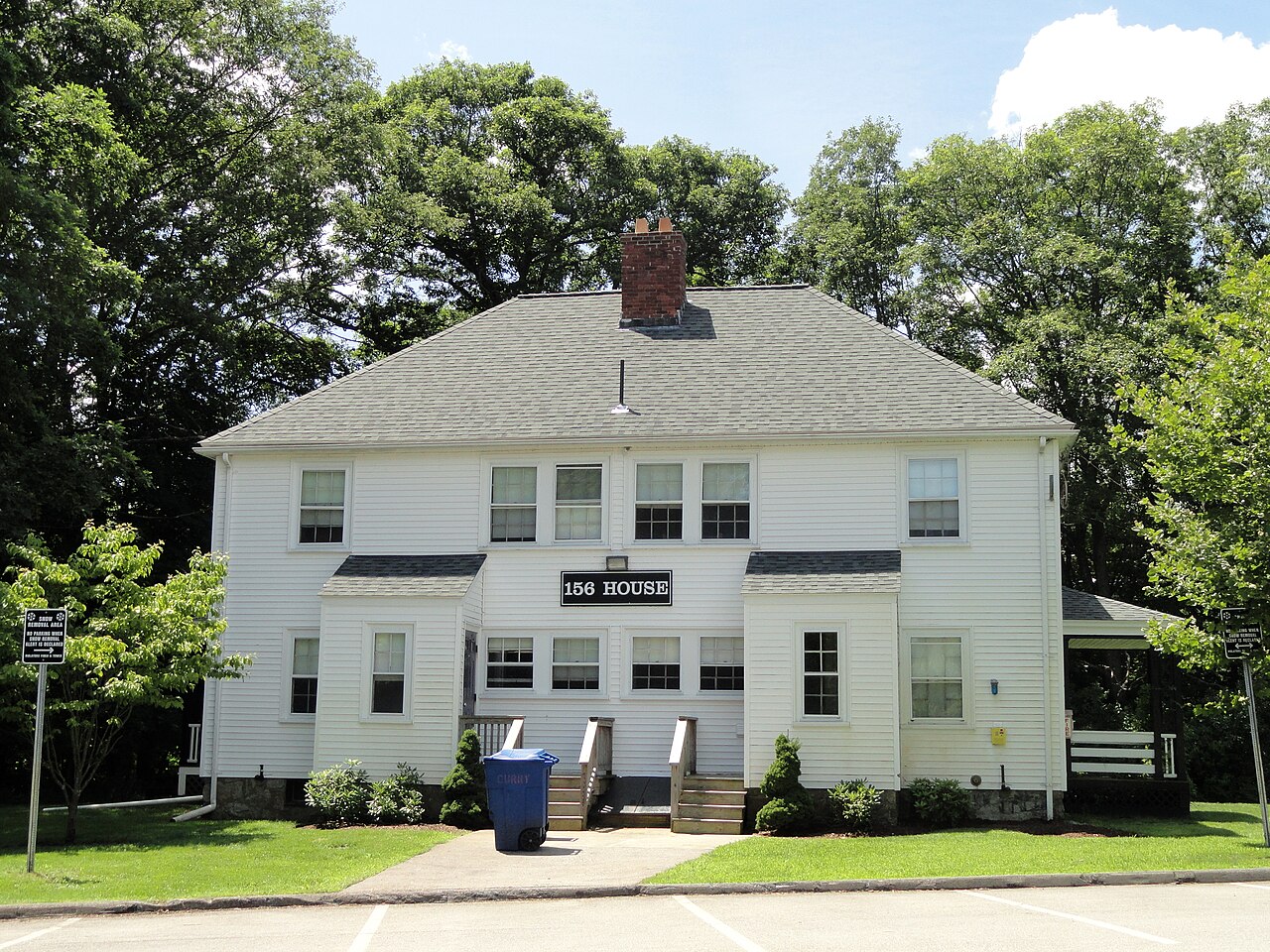 Curry College campus