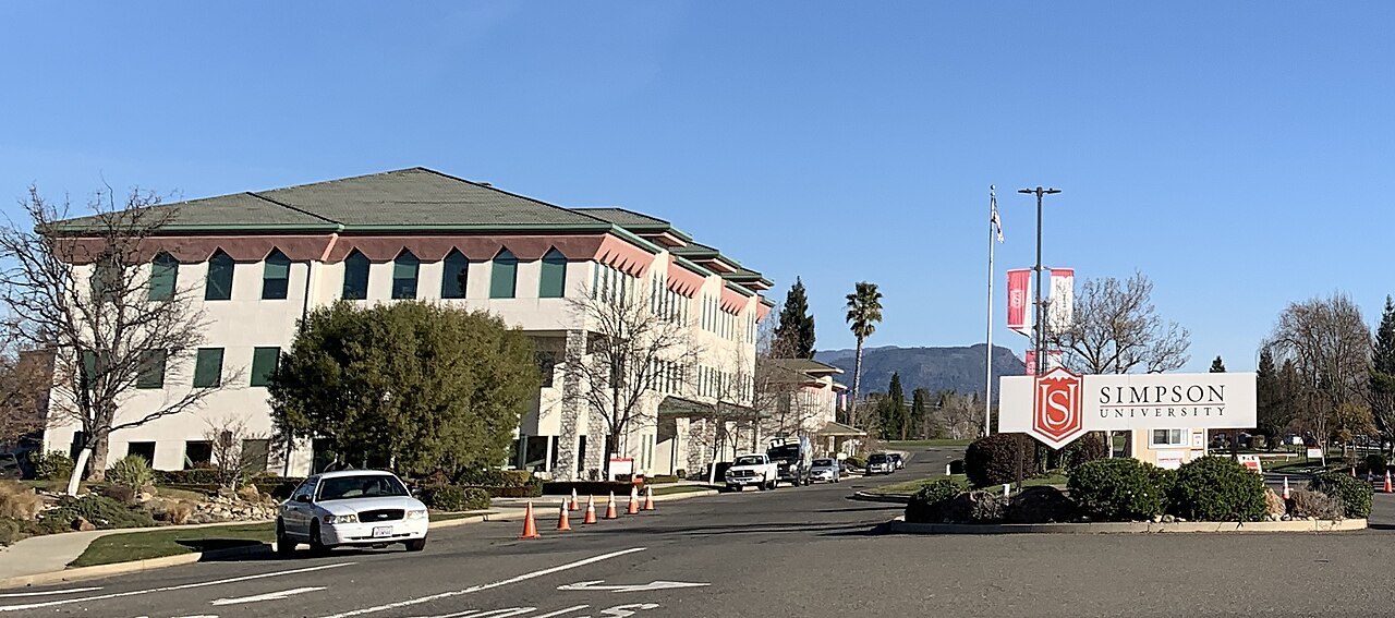 Simpson University campus