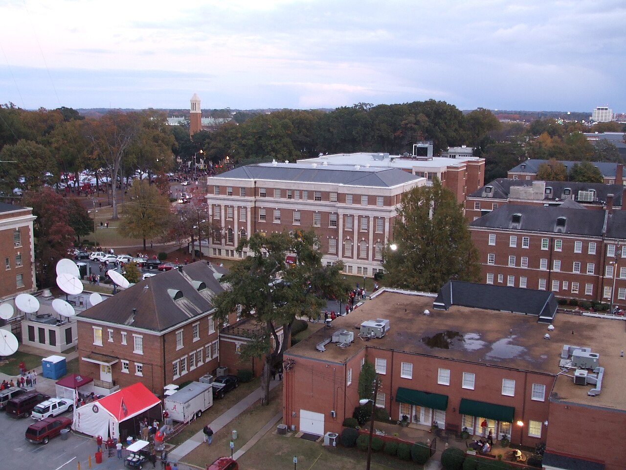 The University of Alabama campus