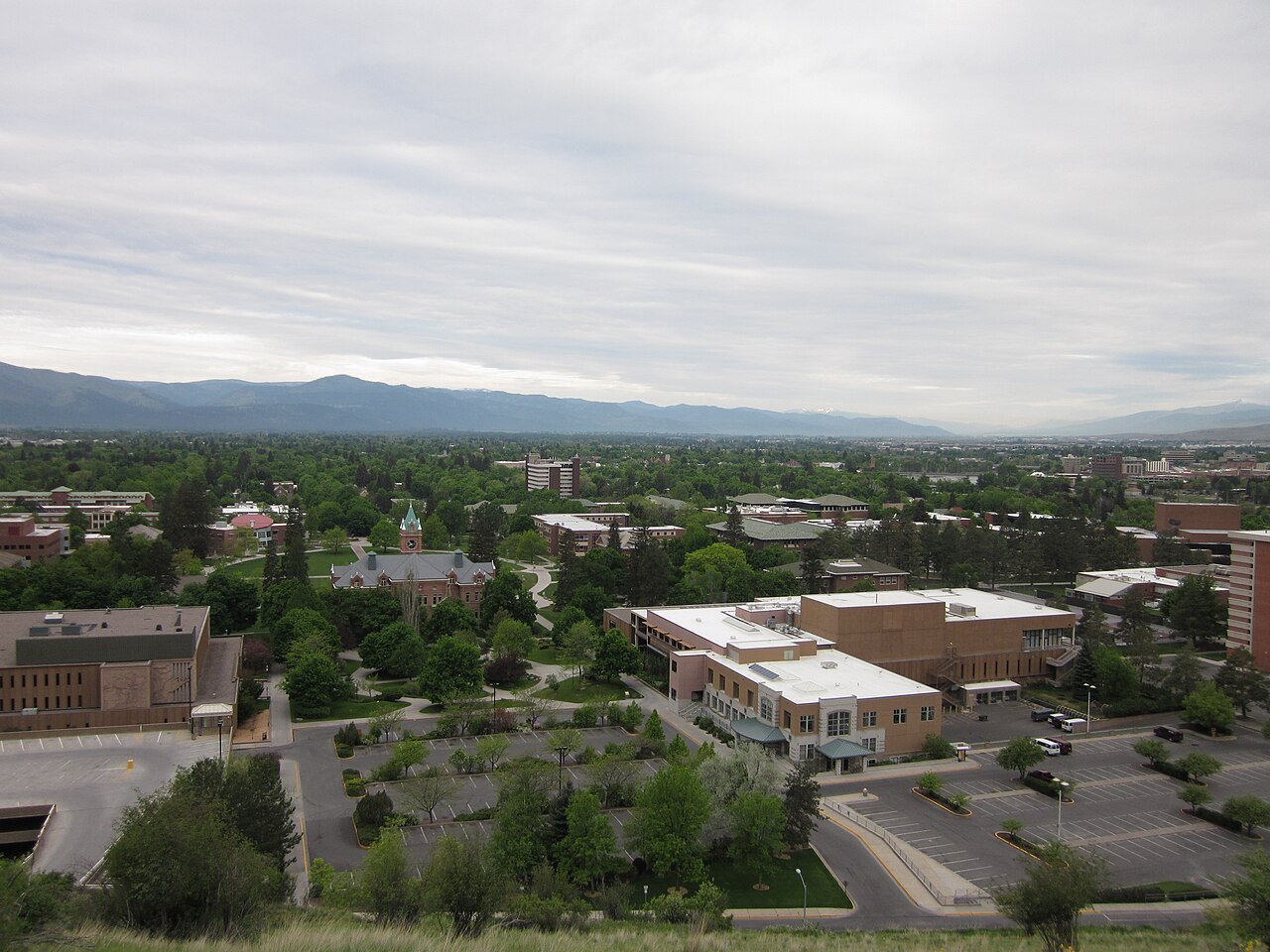 The University of Montana campus
